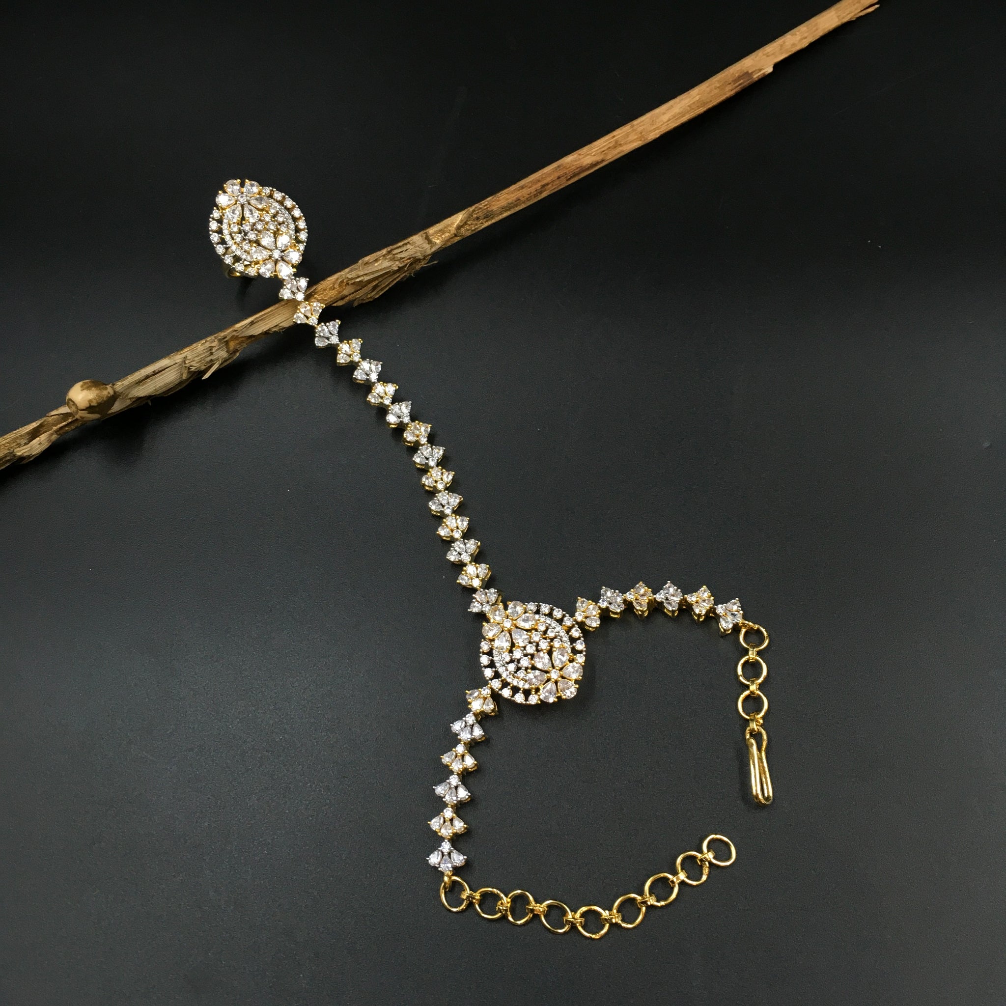 Zircon/AD Hathphool 3214-11 - Dazzles Jewellery