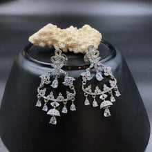 Danglers Zircon/AD Earring 6677-28 - Dazzles Jewellery