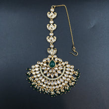 Kundan Maang Tikka 3833-28 - Dazzles Jewellery