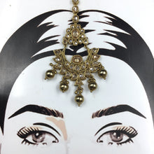 Antique Maang Tikka Mehandi Polish 2727-100-1 - Dazzles Jewellery