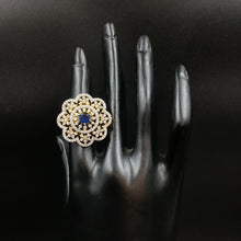 Adjustable Zircon/AD Ring 3183-11 - Dazzles Jewellery