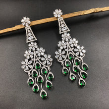 Danglers Zircon/AD Earring 6684-28 - Dazzles Jewellery