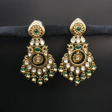 Danglers Kundan Earring 3916-28 - Dazzles Jewellery