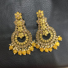 Chandbali Antique Earring 3969-28 - Dazzles Jewellery
