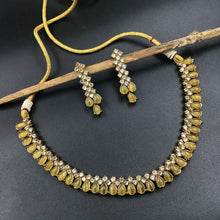 Round Neck Antique Necklace Set 4647-33 - Dazzles Jewellery