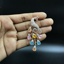 Light Earring Zircon/AD Earring 7391-34 - Dazzles Jewellery