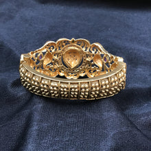 Antique Gold Finish Bracelet 3441-24 - Dazzles Jewellery