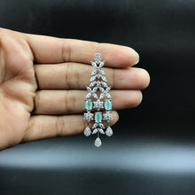 Round Neck Zircon/AD Necklace Set 5926-69 - Dazzles Jewellery