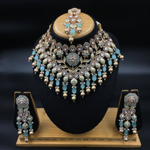 Choker Kundan Necklace Set 7295-68 - Dazzles Jewellery