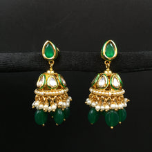 Jhumki Kundan Earring 3977-28 - Dazzles Jewellery