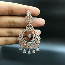 Danglers Zircon/AD Earring 5925-69 - Dazzles Jewellery