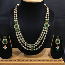 Polki Necklace Set 1506-21 - Dazzles Jewellery