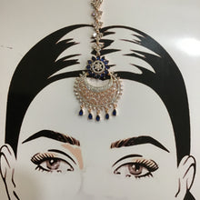 Zircon/AD Maang Tikka 1196-69 - Dazzles Jewellery