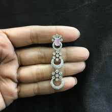 Round Neck Zircon/AD Necklace Set 5930-69 - Dazzles Jewellery