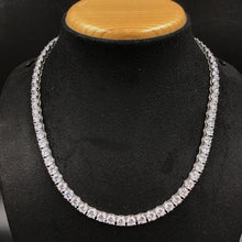 Zircon/AD Necklace Set 7953-05 - Dazzles Jewellery
