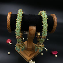 Mint Green Bangles/Kada - Dazzles Jewellery