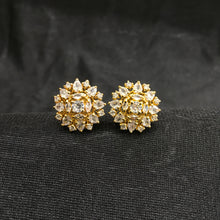 Tops/Studs Jadau Earring 5980-65 - Dazzles Jewellery