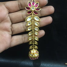 Ruby Kundan Earring 16490-3637 - Dazzles Jewellery