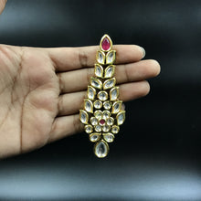 Ruby Kundan Earring 10527-6168 - Dazzles Jewellery