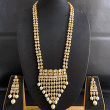 Polki Necklace Set 1007-21 - Dazzles Jewellery