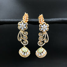 White Zircon/AD Earring 4933-8998 - Dazzles Jewellery