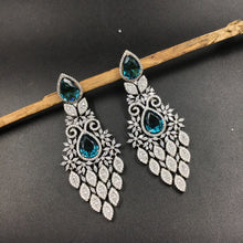 Danglers Zircon/AD Earring 7383-34 - Dazzles Jewellery