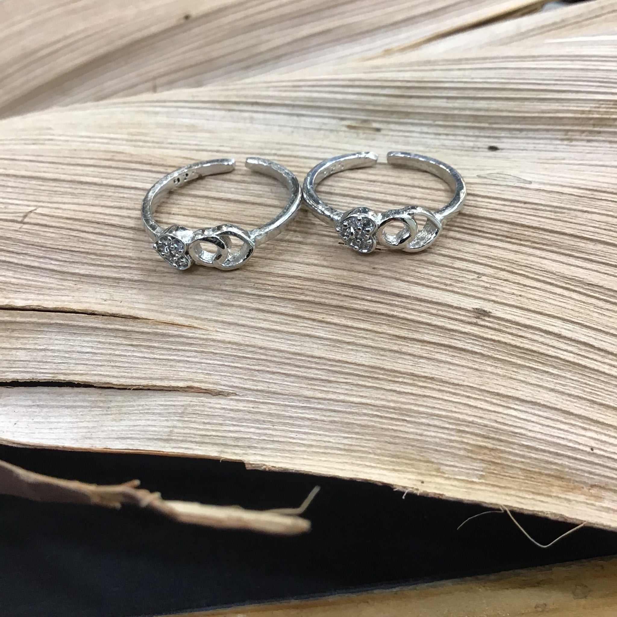 Silver Toe Ring 1731-75 - Dazzles Jewellery