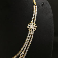 White Zircon/AD Necklace Set - Dazzles Jewellery