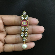 Polki Necklace Set 1510-21 - Dazzles Jewellery