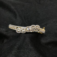 Openable Zircon/AD Bracelet 3243-11 - Dazzles Jewellery