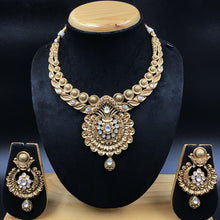 Gold Gold Look Necklace Set - Dazzles Jewellery