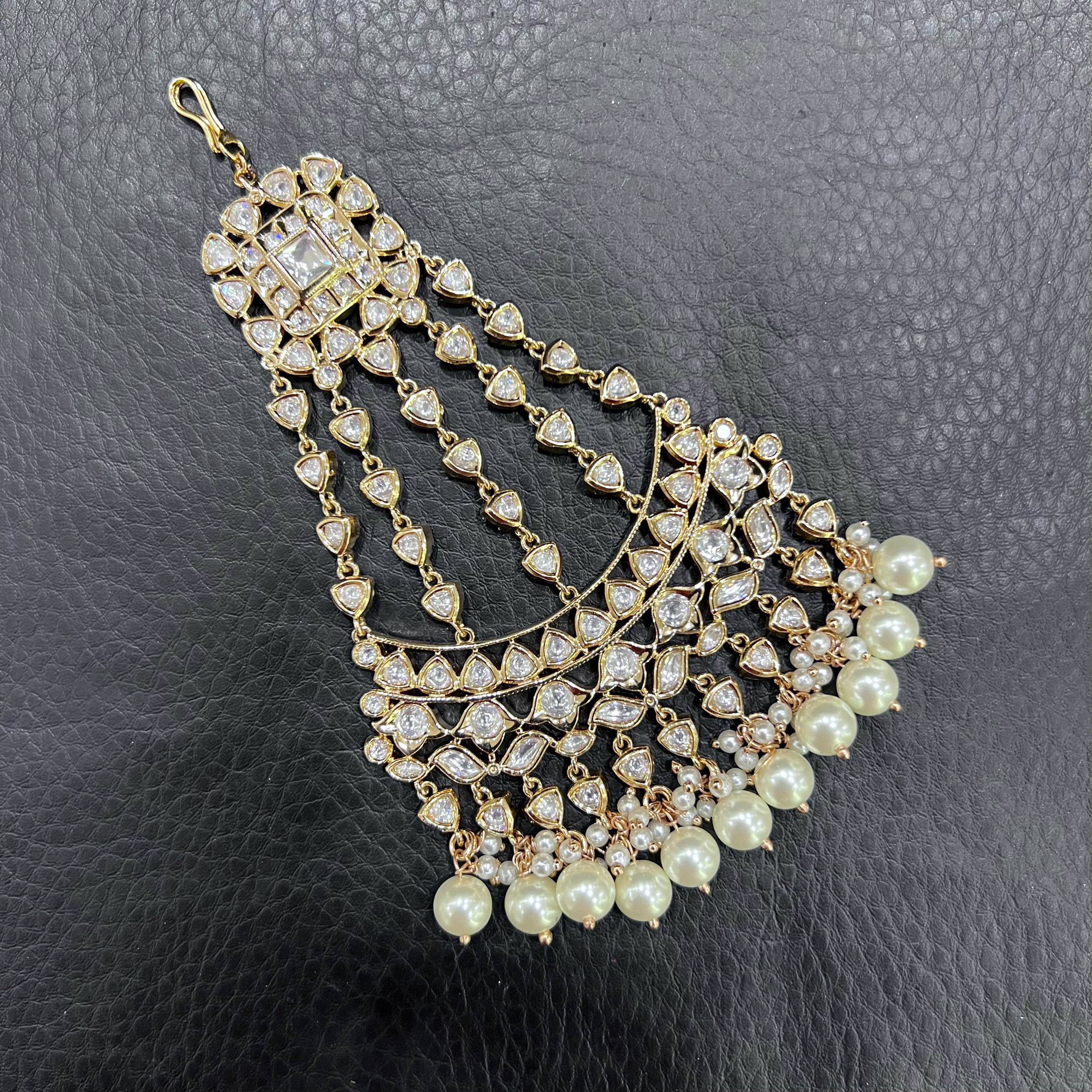 Buy Kundan Passa 5891 28 Online 7107175350325 Dazzles Jewellery