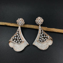 Danglers Zircon/AD Earring 5924-69 - Dazzles Jewellery