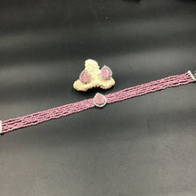 Zircon/AD Choker Set 7177-33 - Dazzles Jewellery