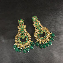 Chandbali Antique Earring 3969-28 - Dazzles Jewellery