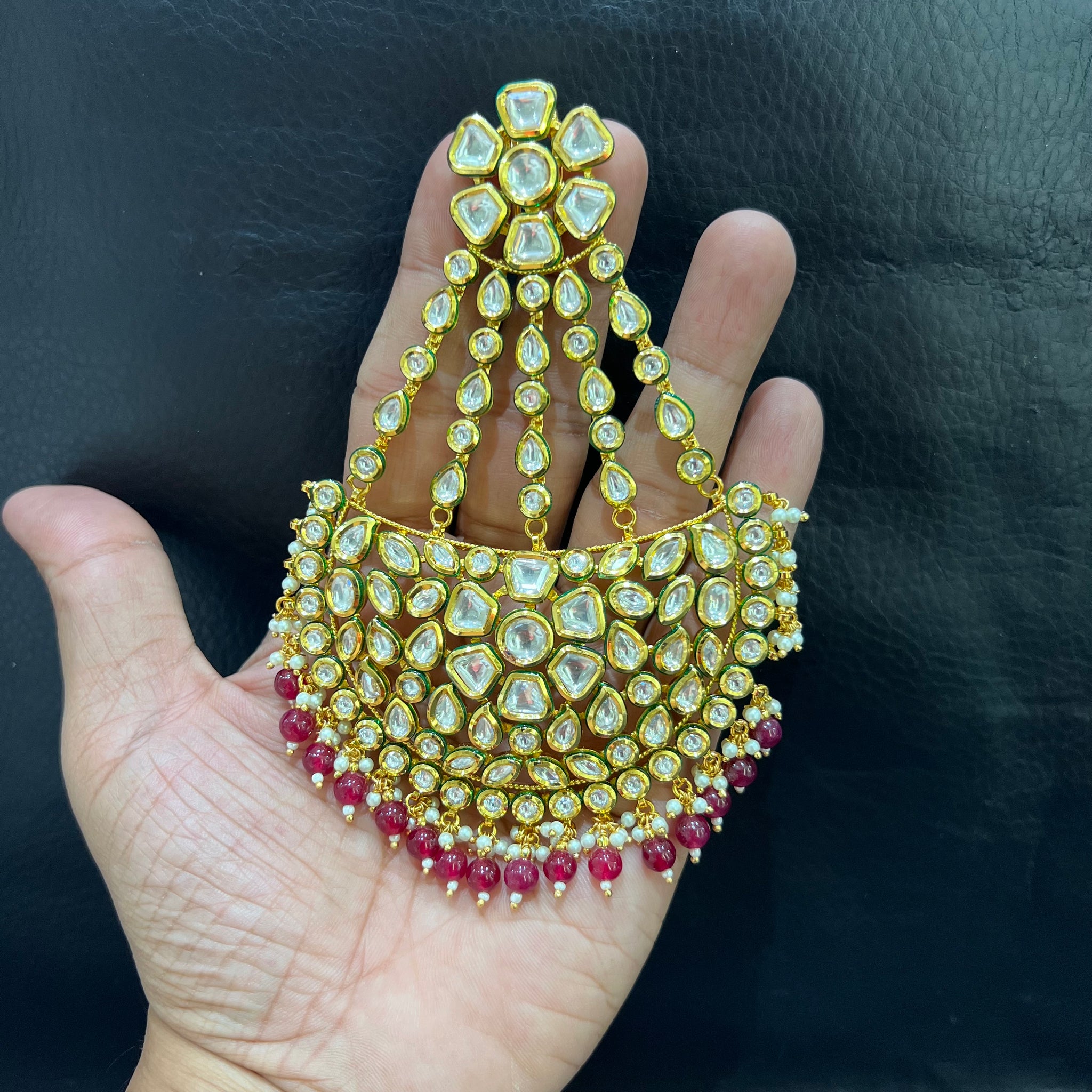Kundan Passa 5888-28 - Dazzles Jewellery