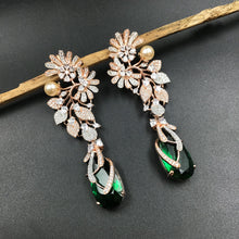 Danglers Zircon/AD Earring 4205-69 - Dazzles Jewellery