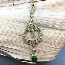 Antique Maang tikka 1238-100 - Dazzles Jewellery