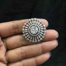 White Zircon/AD Earring - Dazzles Jewellery