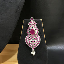 Oxidized Choker Set 1217-69 - Dazzles Jewellery