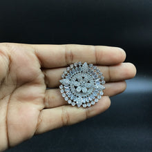 Silver Zircon/AD Earring - Dazzles Jewellery