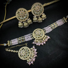 Choker Antique Necklace Set 6920-28 - Dazzles Jewellery