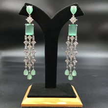 Zircon/AD Earring 2656-69 - Dazzles Jewellery