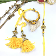 Rakhi Lumba Set D167 2201-76 - Dazzles Jewellery