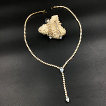 Round Neck Zircon/AD Necklace Set 7170-33 - Dazzles Jewellery