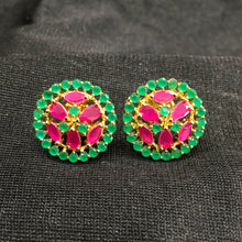 Tops/Studs Jadau Earring 5982-65 - Dazzles Jewellery