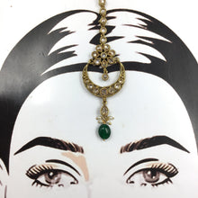 Antique Maang tikka 1238-100 - Dazzles Jewellery