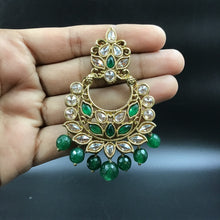 Green Antique Necklace Set - Dazzles Jewellery