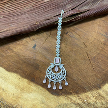 Zircon/AD Maang Tikka 1360-69 - Dazzles Jewellery