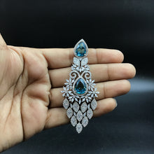 Danglers Zircon/AD Earring 7383-34 - Dazzles Jewellery